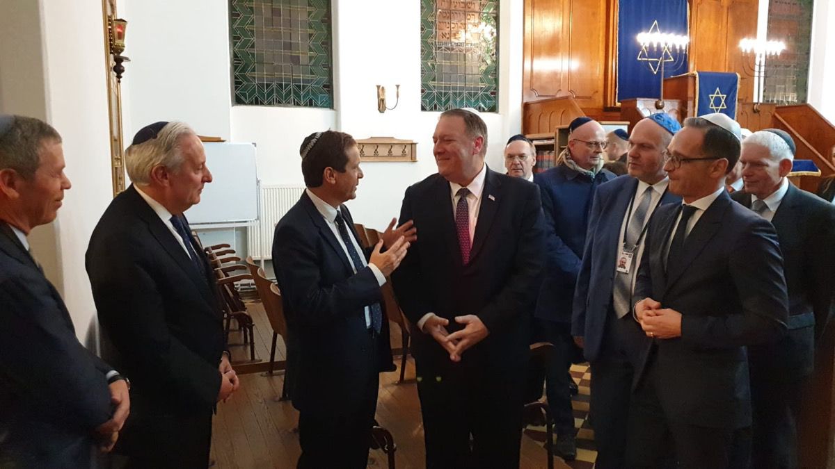 JFNA - Eric Fingerhut in Halle, Germany